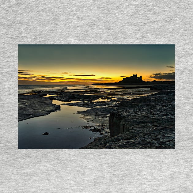 Bamburgh Sunrise by Reg-K-Atkinson